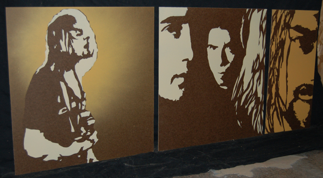 Original Nirvana Pop Art painting Photo 4